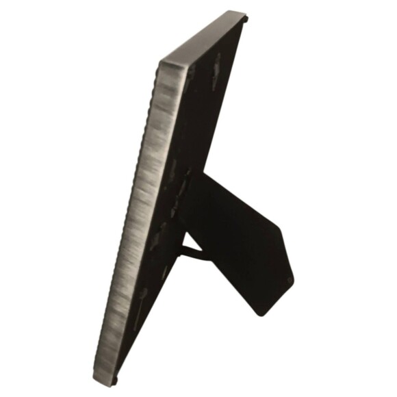 Silver Braided Metal Photo Frame 8" x 6" Photo Size 5.25" x 3.25" By Sixtrees - Picture 2 of 13